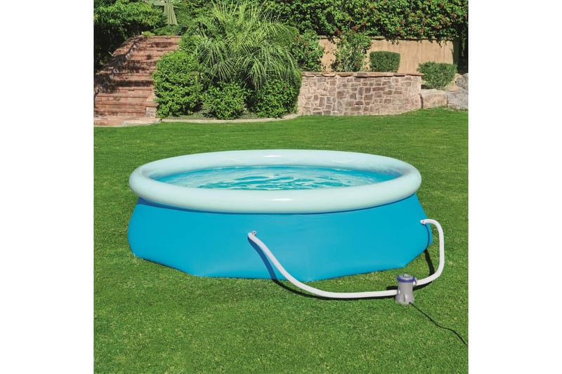 Bestway Bassengsett Fast Set 305x76 cm - Blå - Hage - Utendørsbad - Basseng - Frittstående basseng