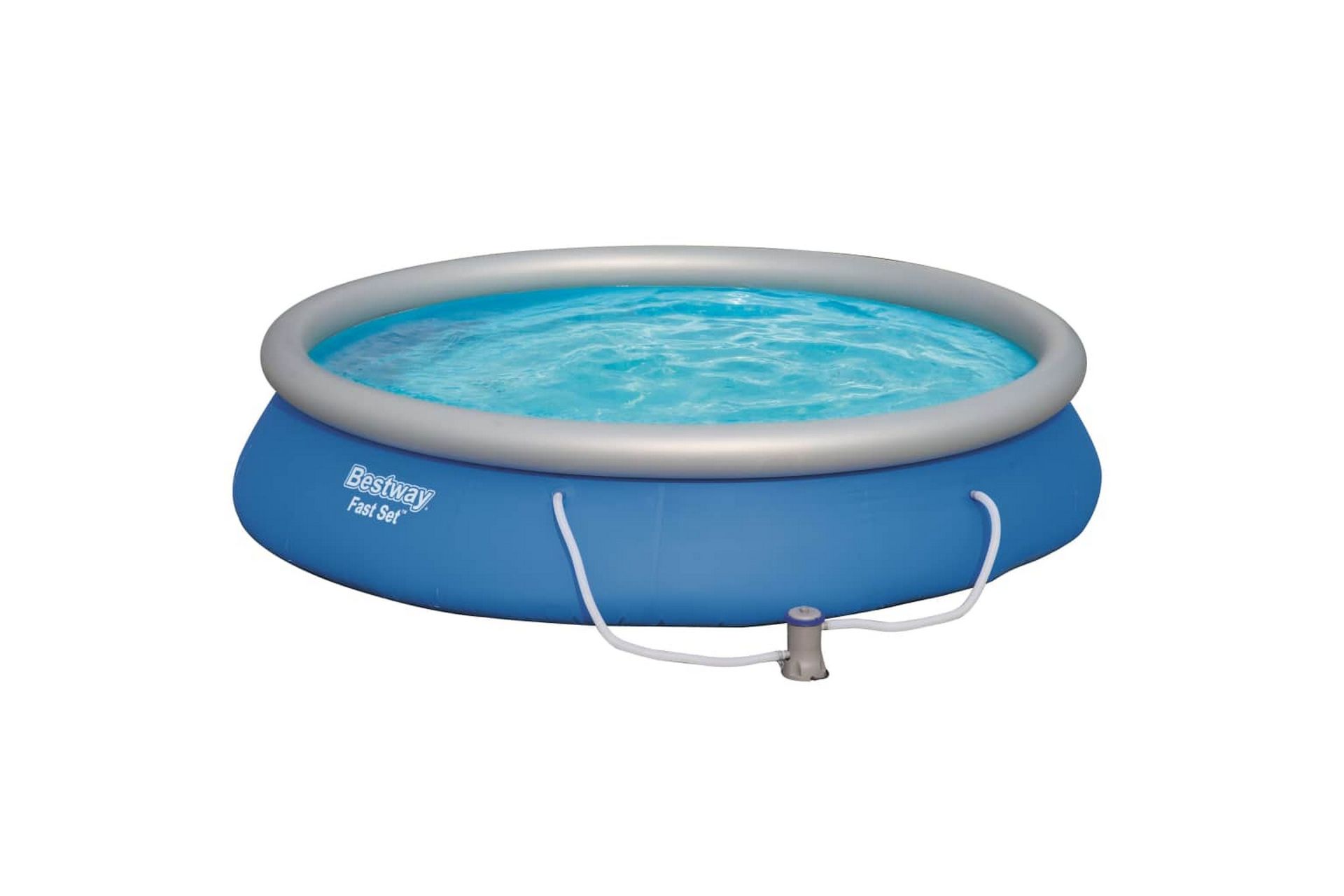 Bestway Bassengsett Fast Set 457x84 cm - Blå - Hage - Utendørsbad - Basseng - Frittstående basseng