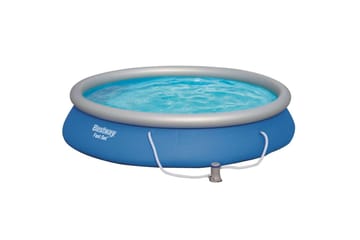 Bestway Bassengsett Fast Set 457x84 cm - Blå - Hage - Utendørsbad - Basseng - Frittstående basseng