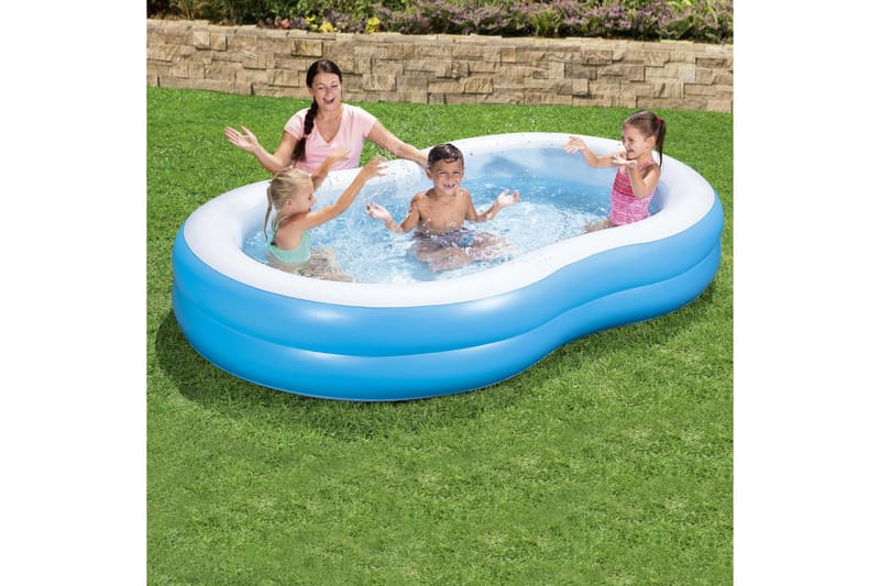 Bestway Big Lagoon Familiebasseng 262x157x46 cm - Blå - Frittstående basseng