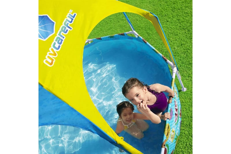 Bestway Frittstående barnebasseng Steel Pro UV Careful - Flerfarget - Frittstående basseng