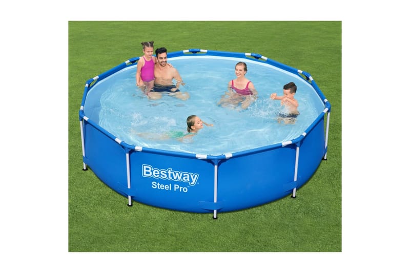 Bestway Steel Pro Svømmebasseng 305x76 cm - Blå - Hage - Utendørsbad - Basseng - Frittstående basseng