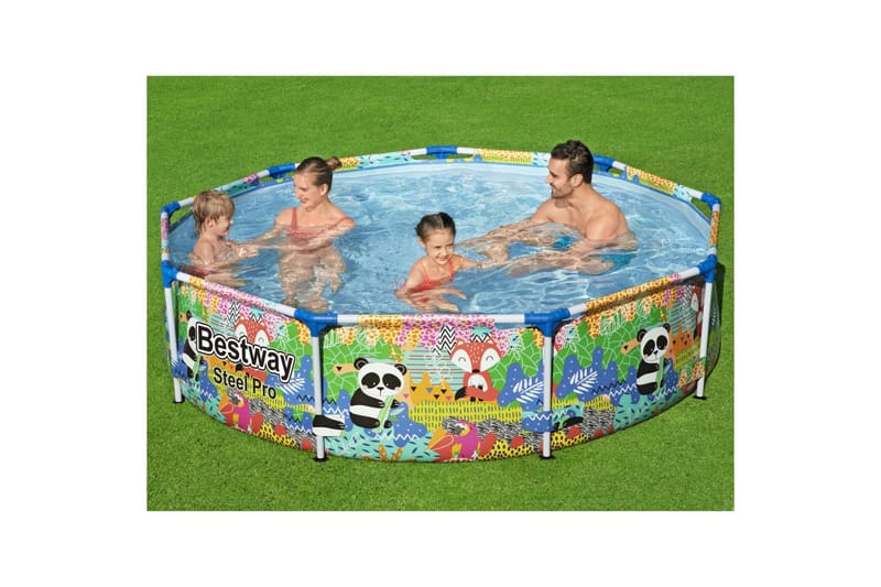 Bestway Svømmebasseng Steel Pro MAX 274x66 cm - Flerfarget - Hage - Utendørsbad - Basseng - Frittstående basseng