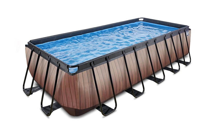 Exit Pool 250x540 cm - Brun - Glassfiberbasseng - Frittstående basseng