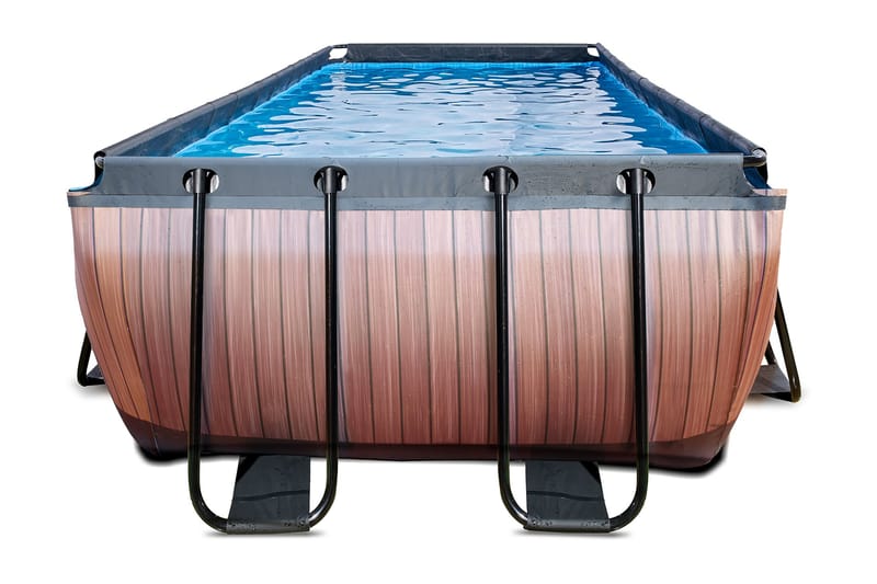 Exit Pool 250x540 cm - Brun - Glassfiberbasseng - Frittstående basseng