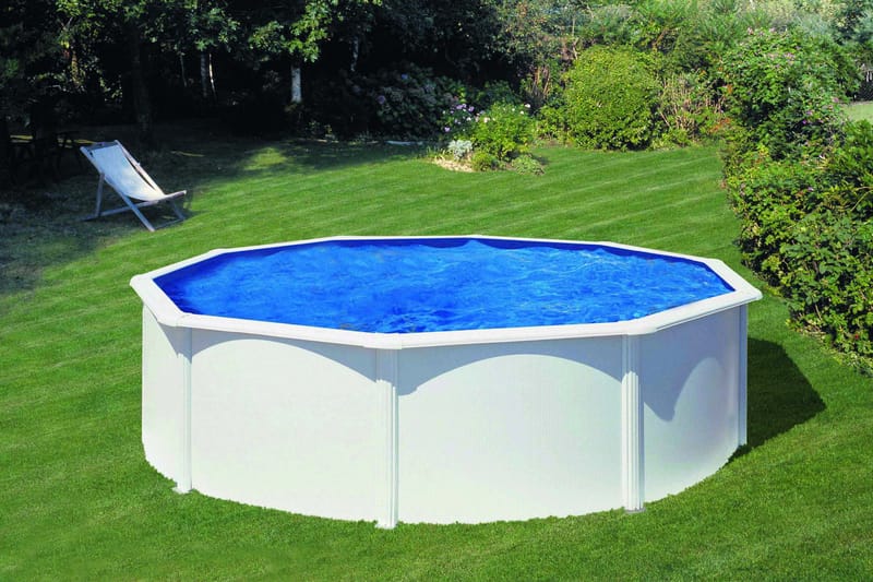 Stålveggsbasseng Classic - 300x120 cm - Frittstående basseng