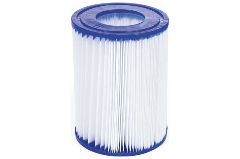 Bestway Oppblåsbart basseng Fast Set med pumpe 396x84 cm - Grå - Hage - Utendørsbad - Basseng - Oppblåsbart basseng & plastbasseng