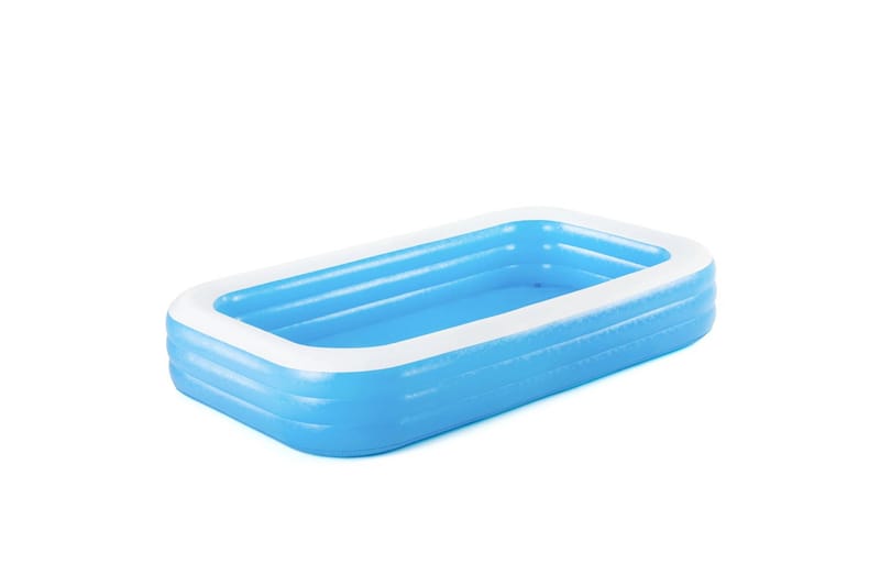 Bestway Oppblåsbart svømmebasseng 305x183x56 cm - Blå - Hage - Utendørsbad - Basseng - Oppblåsbart basseng & plastbasseng