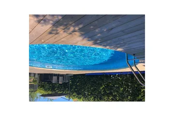 Stålveggspool Planet Pool Premium Rund Ø 3,5 m, Persia Blå, 1,2 m - Ø 3,5 m, Persia Blå, 1,2 m - Hage - Utendørsbad - Basseng - Frittstående basseng