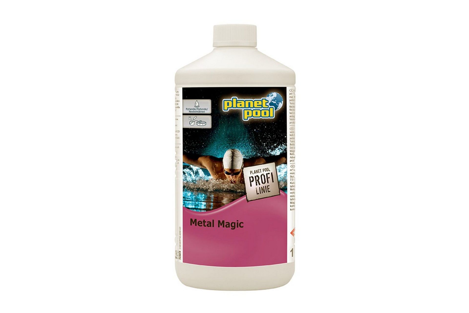 Bassengrengjøring Planet Pool MetalMagic 1L -