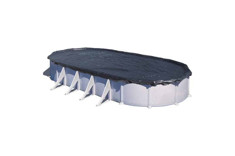 Vinterdeksel Gre Bassengdeksel Vinter Oval 500 x 300 cm - 500 x 300 cm - Hage - Utendørsbad - Bassengtilbehør - Bassengbeskyttelse - Bassengtrekk & bassengbeskyttelse