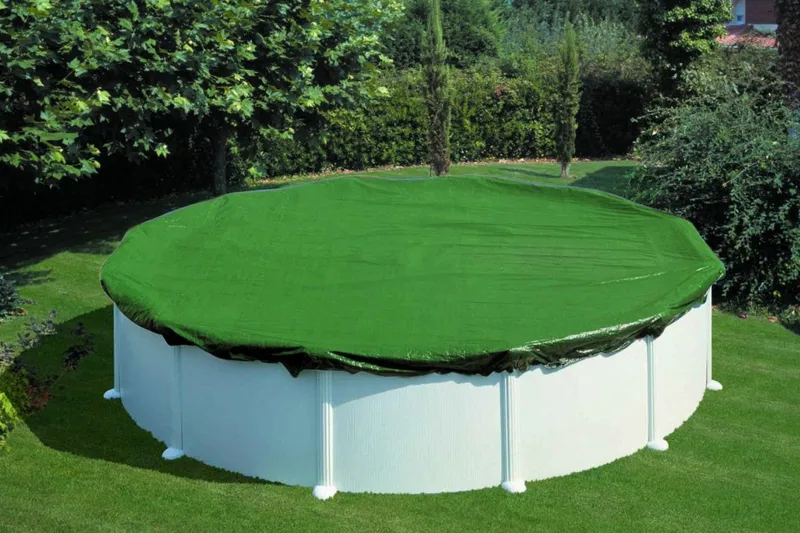 Bassengovertrekk Rund Basseng - Ø 500 cm - Hage - Utendørsbad - Bassengtilbehør - Bassengbeskyttelse - Bassengtrekk & bassengbeskyttelse