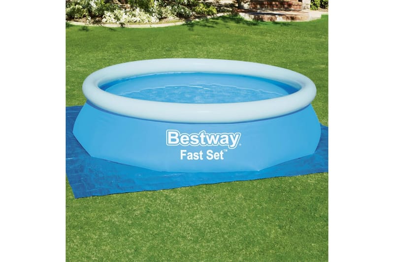 Bestway Bassengduk Flowclear 335x335 cm - Blå - Bassengduk & liner