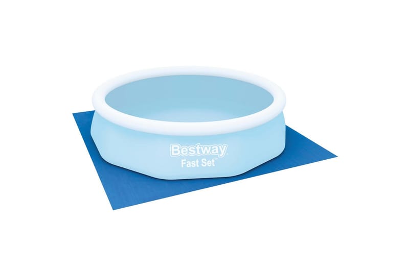 Bestway Bassengduk Flowclear 335x335 cm - Blå - Hage - Utendørsbad - Bassengtilbehør - Bassengduk & liner