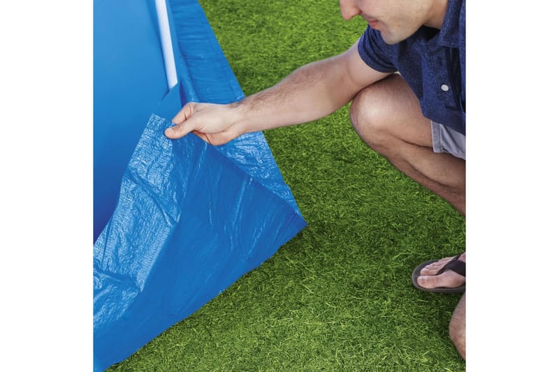 Bestway Bassengduk Flowclear 335x335 cm - Blå - Hage - Utendørsbad - Bassengtilbehør - Bassengduk & liner