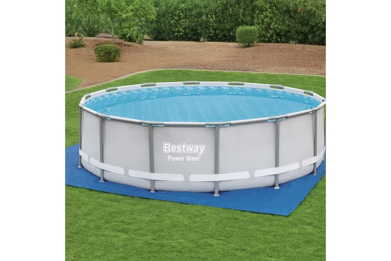 Bestway Bassengduk Flowclear 488x488 cm - Blå - Hage - Utendørsbad - Bassengtilbehør - Bassengduk & liner
