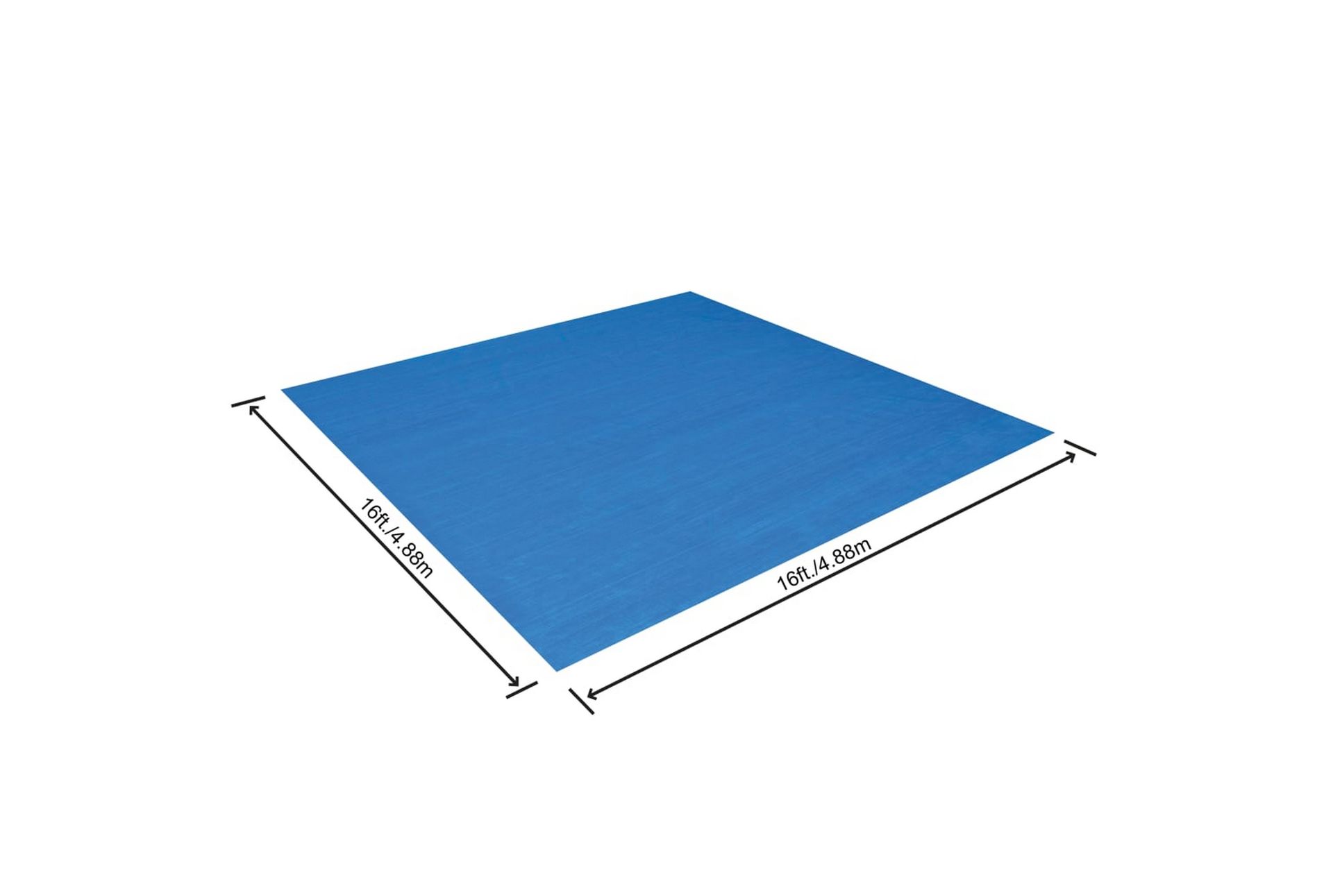 Bestway Bassengduk Flowclear 488x488 cm - Blå - Hage - Utendørsbad - Bassengtilbehør - Bassengduk & liner