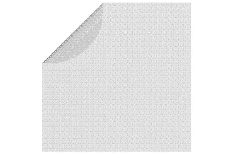 Flytende solarduk til basseng PE 300 cm grå - Grå - Bassengduk & liner