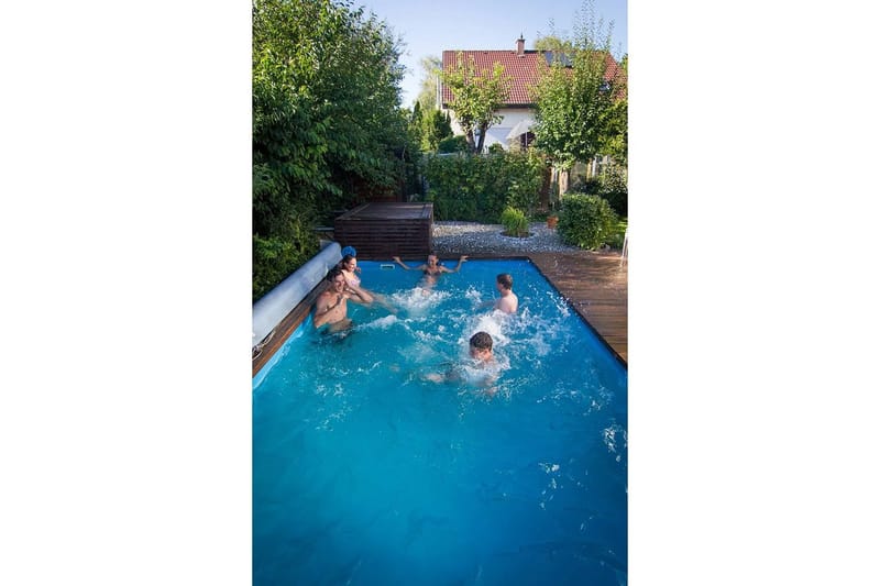 Bassengduk Planet Pool Ø 350 x 120 cm (0,3 mm tykk), Sand - Ø 350 x 120 cm (0,3 mm tykk), Sand - Hage - Utendørsbad - Bassengtilbehør - Bassengduk & liner
