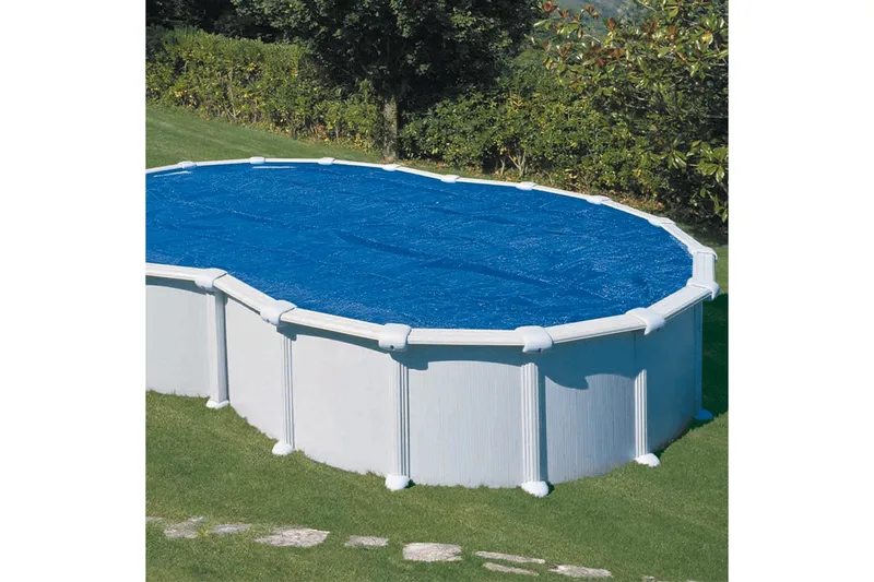 Bassengdeksel Termofolie Planet Pool Åtteformet 6,25 x 3,6 m - 6,25 x 3,6 m - Hage - Utendørsbad - Bassengtilbehør - Bassengoppvarming - Termofolie