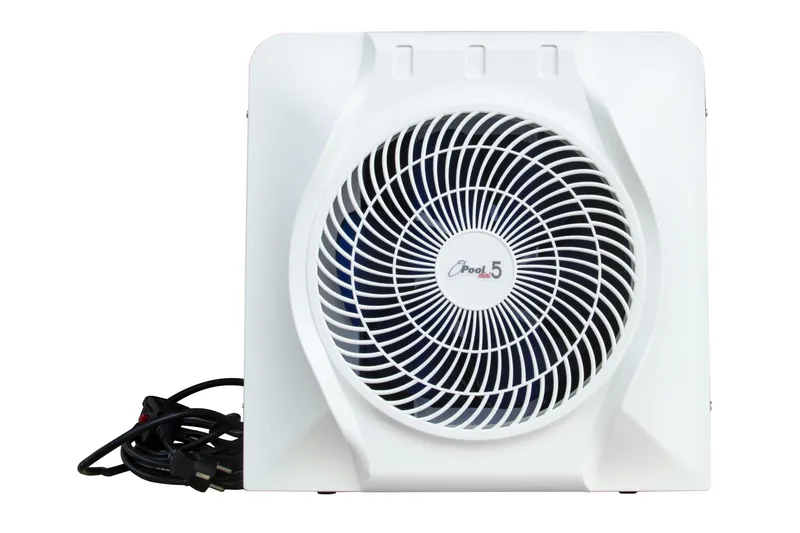 Bassengvarmepumpe 5 kW for frittstående basseng | Splash - Hvit - Hvit - Hage - Utendørsbad - Bassengtilbehør - Bassengoppvarming - Bassengvarmer