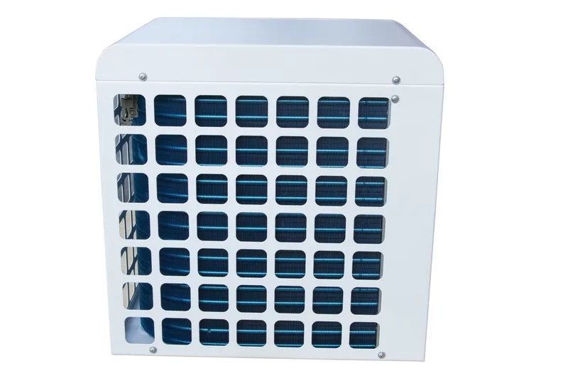 Bassengvarmepumpe 5 kW for frittstående basseng | Splash - Hvit - Hvit - Hage - Utendørsbad - Bassengtilbehør - Bassengoppvarming - Bassengvarmer