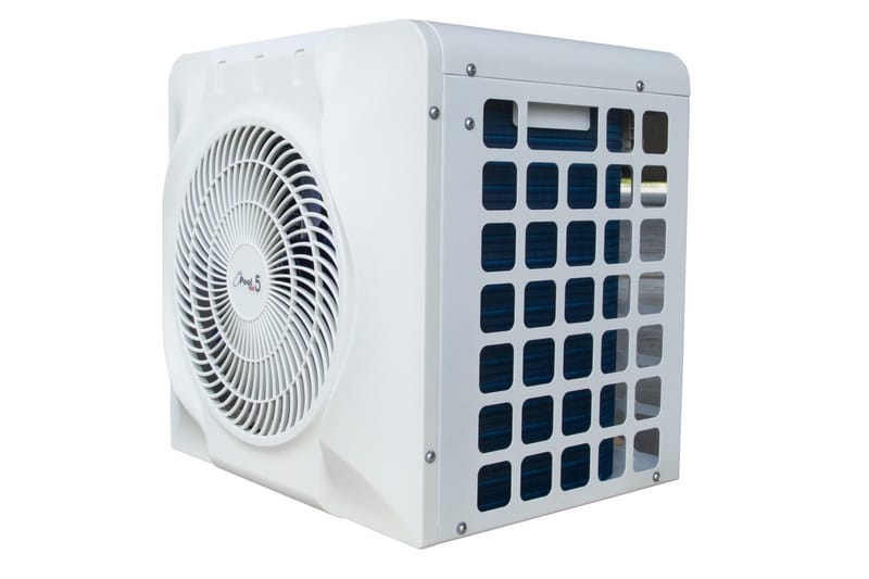 Bassengvarmepumpe 5 kW for frittstående basseng | Splash - Hvit, Hvit