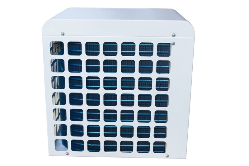 Bassengvarmepumpe 5 kW for frittstående basseng | Splash - Hvit - Hvit - Hage - Utendørsbad - Bassengtilbehør - Bassengoppvarming - Bassengvarmer