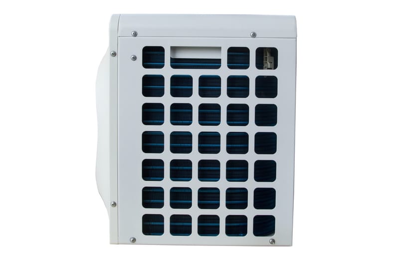 Bassengvarmepumpe 5 kW for frittstående basseng | Splash - Hvit - Hvit - Hage - Utendørsbad - Bassengtilbehør - Bassengoppvarming - Bassengvarmer