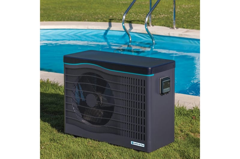 Varmepumpe til basseng Swim & Fun Full Inverter WiFi 9 kW (maks 40 m3) - 9 kW (maks 40 m3) - Hage - Utendørsbad - Bassengtilbehør - Bassengoppvarming - Bassengvarmer