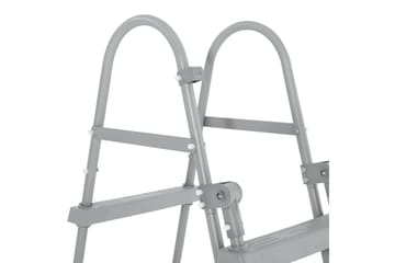 Bestway Bassengstige Flowclear 4-trinns 107 cm - Grå - Hage - Utendørsbad - Bassengtilbehør - Bassengstige