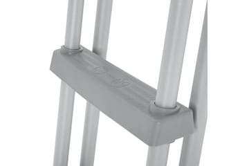 Bestway Bassengstige Flowclear 4-trinns 107 cm - Grå - Hage - Utendørsbad - Bassengtilbehør - Bassengstige
