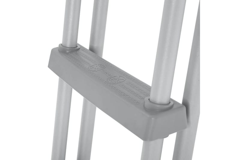 Bestway Bassengstige Flowclear 4-trinns 107 cm - Grå - Hage - Utendørsbad - Bassengtilbehør - Bassengstige