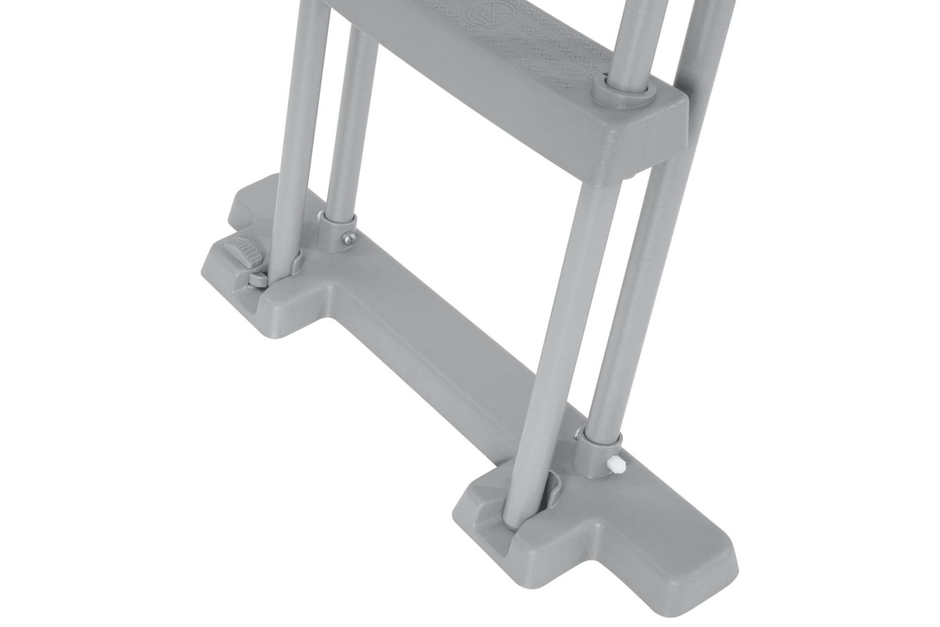 Bestway Bassengstige Flowclear 4-trinns 107 cm - Grå - Hage - Utendørsbad - Bassengtilbehør - Bassengstige