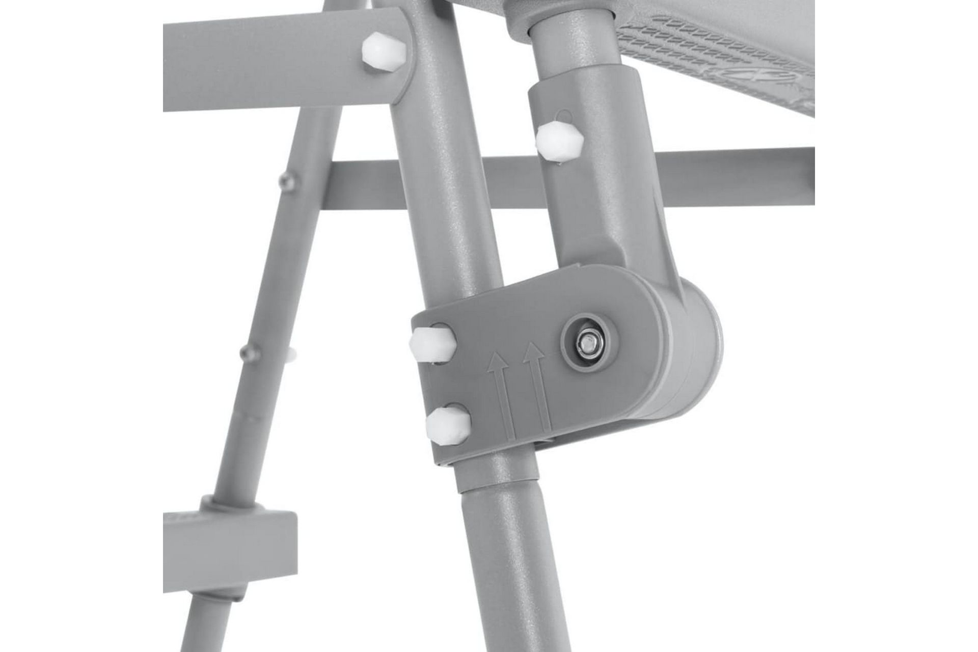 Bestway Bassengstige Flowclear 4-trinns 107 cm - Grå - Hage - Utendørsbad - Bassengtilbehør - Bassengstige
