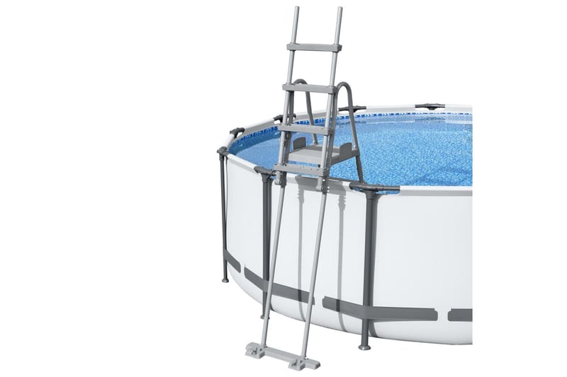 Bestway Bassengstige Flowclear 4-trinns 132 cm - grønn - Hage - Utendørsbad - Bassengtilbehør - Bassengstige