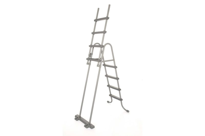 Bestway Flowclear Bassengstige 4-trinns 122 cm - Grå - Hage - Utendørsbad - Bassengtilbehør - Bassengstige