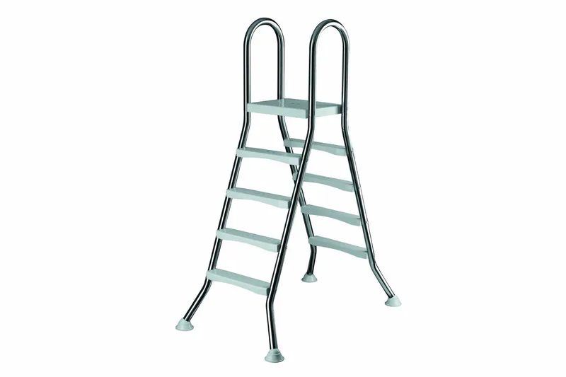 Rustfri Stige Frittstående Basseng, 2 x 4 steg