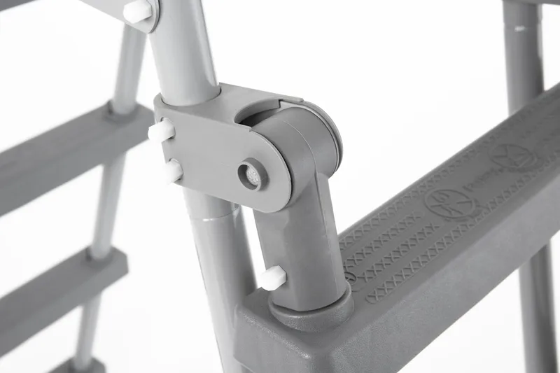 Sikkerhetsstige - 122 cm - Hage - Utendørsbad - Bassengtilbehør - Bassengstige