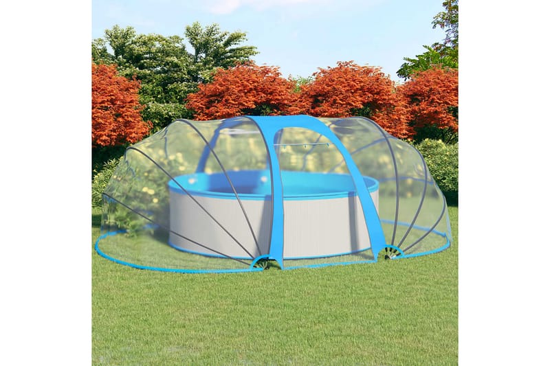 Bassengkuppel oval 530x410x205 cm - Hage - Utendørsbad - Bassengtilbehør - Øvrig Bassengtilbehør