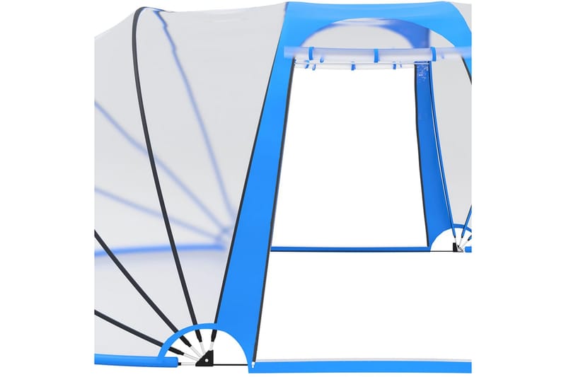 Bassengkuppel oval 530x410x205 cm - Hage - Utendørsbad - Bassengtilbehør - Øvrig Bassengtilbehør