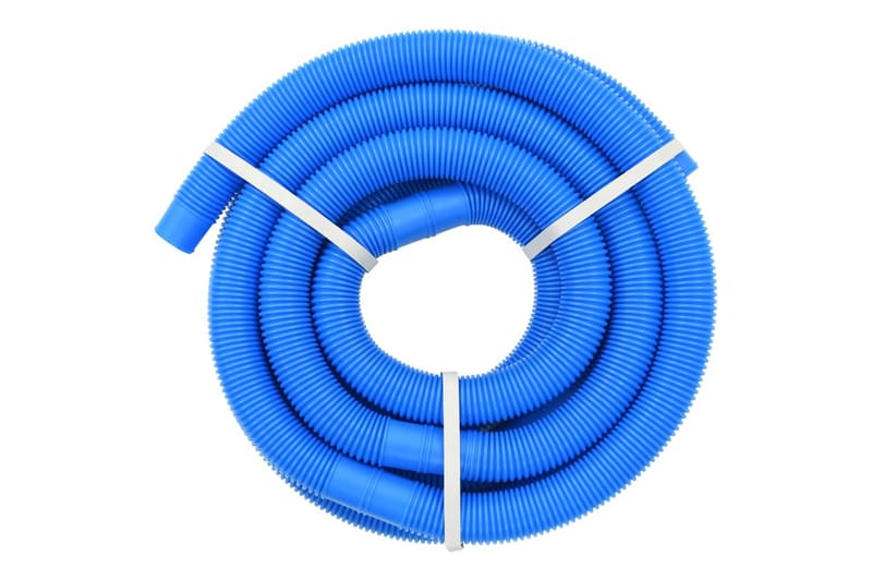 Bassengslange med klemmer blå 38 mm 6 m - Øvrig Bassengtilbehør