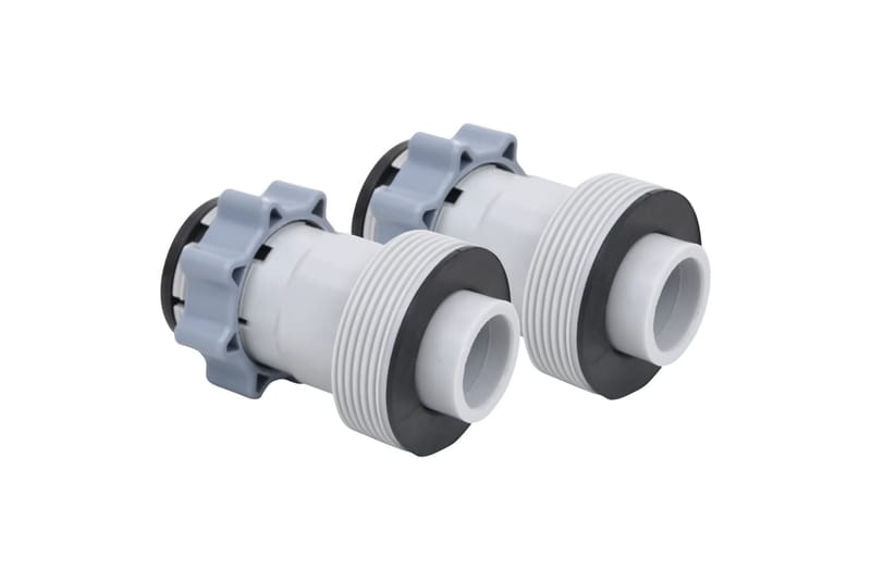 Bassengslangeadapter type B 2 stk plast - Hage - Utendørsbad - Bassengtilbehør - Øvrig Bassengtilbehør