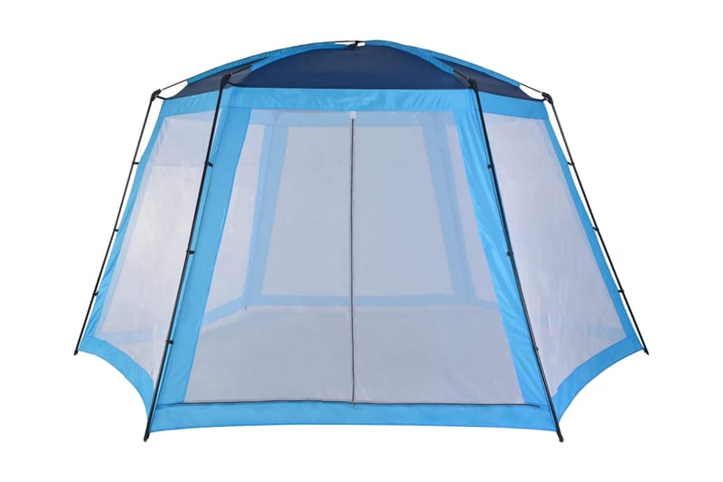 Bassengtelt stoff 500x433x250 cm blå - Hage - Utendørsbad - Bassengtilbehør - Øvrig Bassengtilbehør
