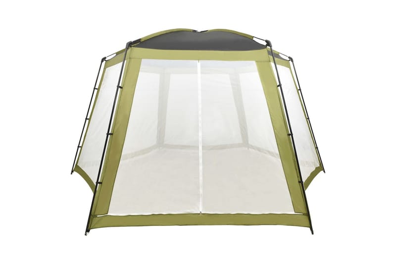 Bassengtelt stoff 590x520x250 cm grønn - Hage - Utendørsbad - Bassengtilbehør - Øvrig Bassengtilbehør