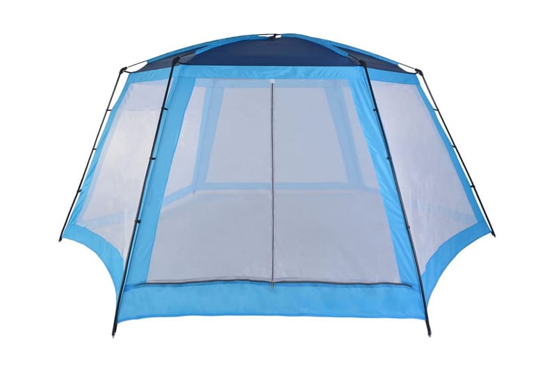Bassengtelt stoff 660x580x250 cm blå - Hage - Utendørsbad - Bassengtilbehør - Øvrig Bassengtilbehør