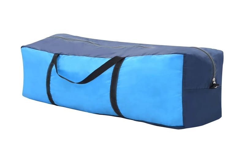 Bassengtelt stoff 660x580x250 cm blå - Hage - Utendørsbad - Bassengtilbehør - Øvrig Bassengtilbehør
