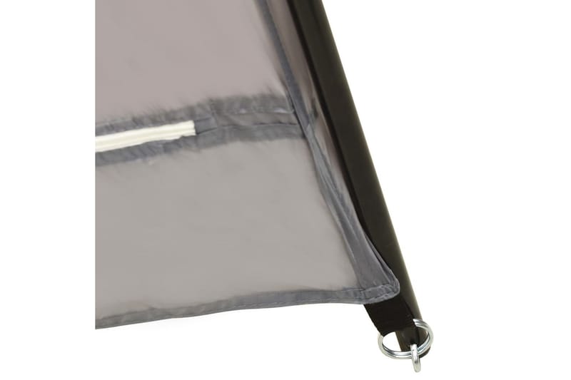 Bassengtelt stoff 660x580x250 cm grå - Hage - Utendørsbad - Bassengtilbehør - Øvrig Bassengtilbehør