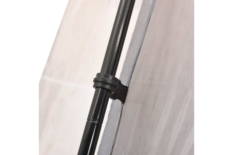 Bassengtelt stoff 660x580x250 cm grå - Hage - Utendørsbad - Bassengtilbehør - Øvrig Bassengtilbehør
