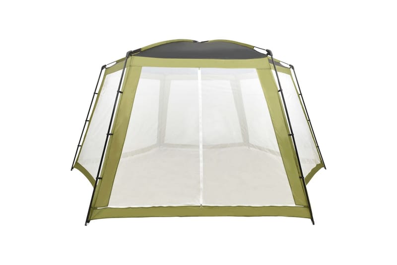 Bassengtelt stoff 660x580x250 cm grønn - Hage - Utendørsbad - Bassengtilbehør - Øvrig Bassengtilbehør
